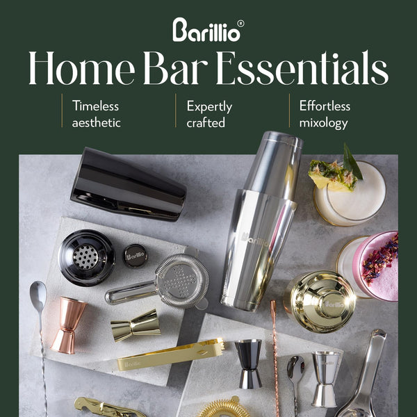 32-Piece Stainless Steel Bartender Kit