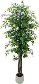Artificial Ficus Tree with Pot – 6ft & 7ft Indoor Fake Plant