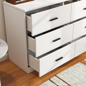 6-Drawer Horizontal Dresser Cabinet