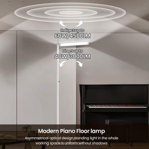80" LED Floor Lamp, 7500LM Dimmable Full Spectrum