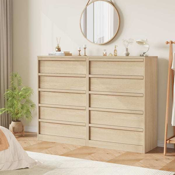 5-Drawer Dresser with Large Storage Drawers