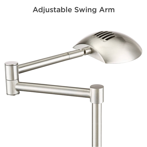 LED Swing Arm Desk Lamp with Adjustable Height