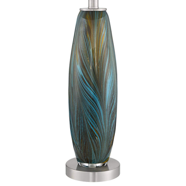 Modern Art Glass Table Lamps, Set of 2 – 26.75" High