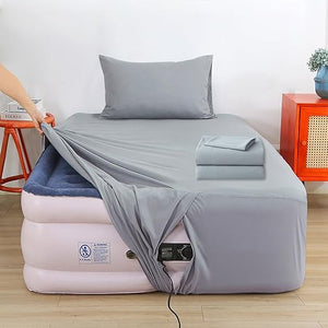 Air Mattress Sheet Set – Deep Pocket Fitted Sheets for 16–24 Inch Air Beds