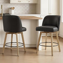 Swivel Counter Height Bar Stools Set of 2
