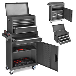 4-Drawer Rolling Tool Chest with Wheels & Lock