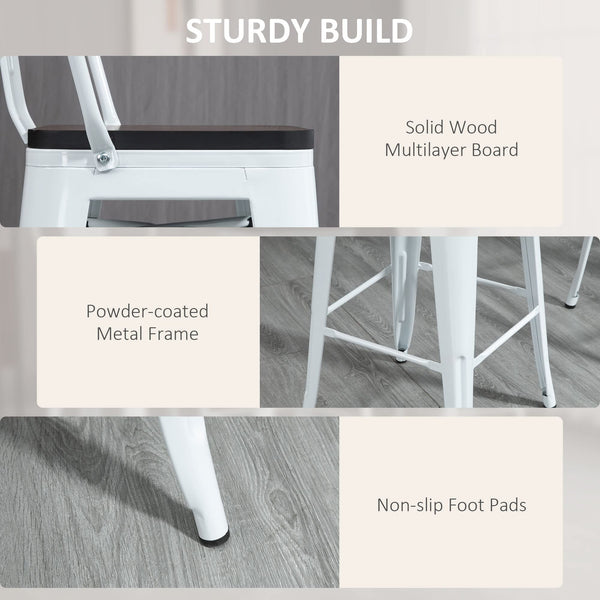 3-Piece Bar Height Dining Set