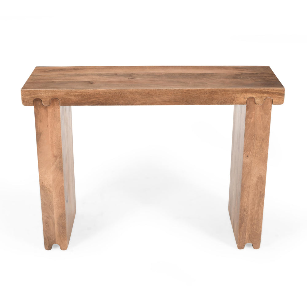 45-Inch Solid Mango Wood Console Table