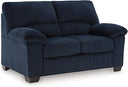 Corduroy Loveseat – Contemporary 2-Seat Sofa