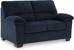 Corduroy Loveseat – Contemporary 2-Seat Sofa