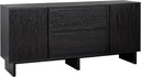63-Inch Scandinavian Sideboard with 2 Doors & 2 Drawers