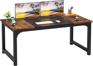 Extra Large Executive Office Desk – Industrial Style