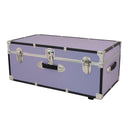 30-Inch Wheeled Storage Trunk with Lock – Lilac