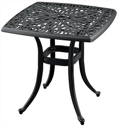 Cast Aluminum Square Outdoor Side Table – Set of 1 or 2