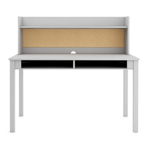 Kids Desk with Hutch and Chair Set – Wooden Study Desk with Storage