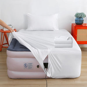 Air Mattress Sheet Set – Deep Pocket Fitted Sheets for 16–24 Inch Air Beds