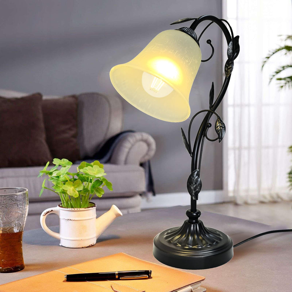Dimmable Touch Table Lamp with USB Ports