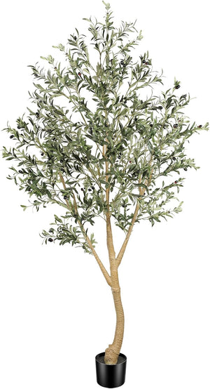 Artificial Indoor Olive Tree with Realistic Leaves