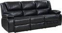 Reclining Sofa with Wall-Hugger Design & Padded Armrests