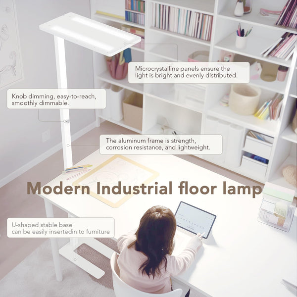 120W LED Floor Lamp – Full Spectrum Reading Light