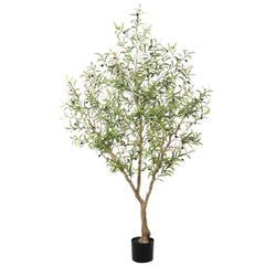 Artificial Olive Tree with Lifelike Fruits