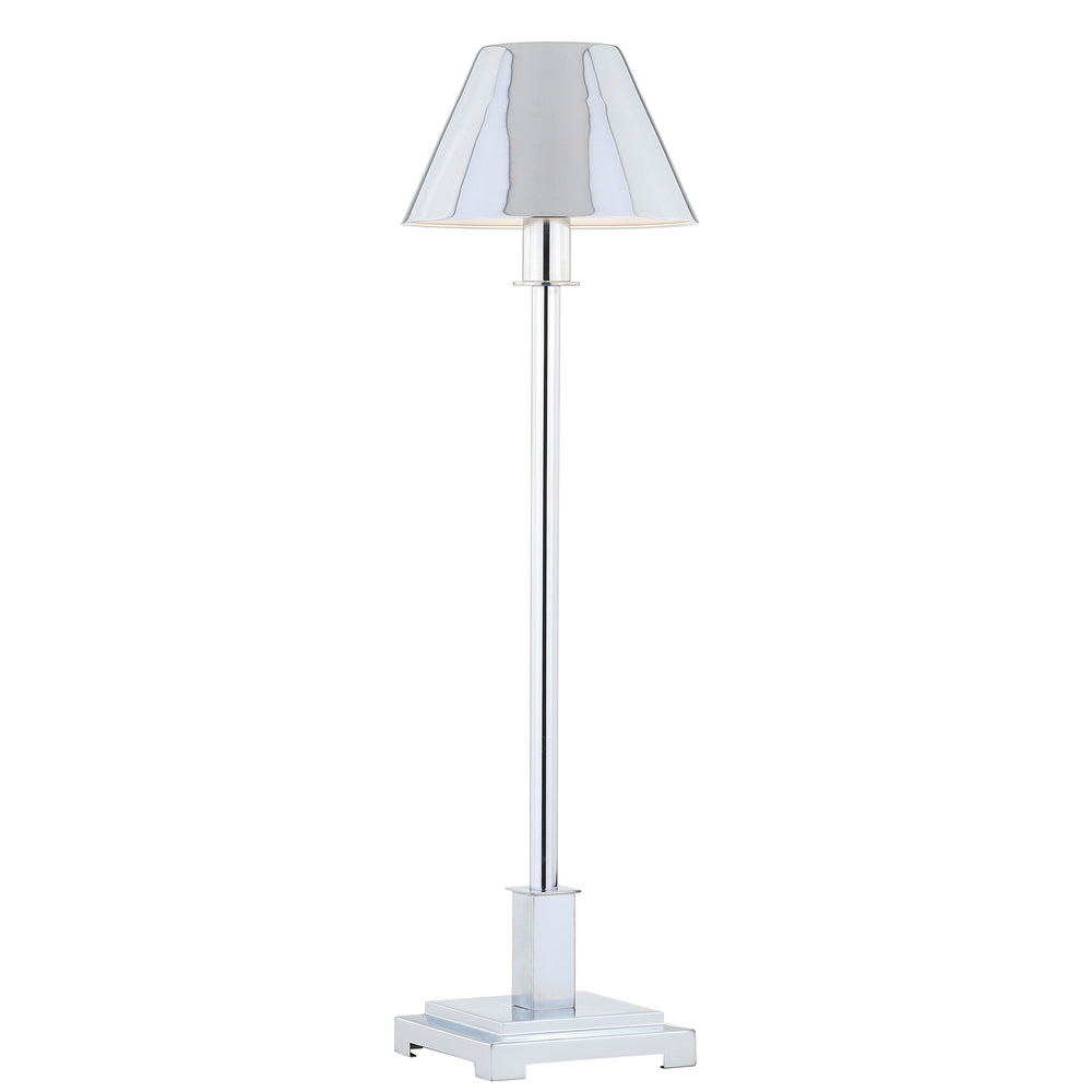 26" Modern LED Table Lamp with Metal Empire Shade