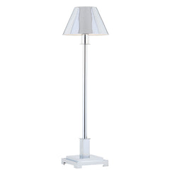 26" Modern LED Table Lamp with Metal Empire Shade