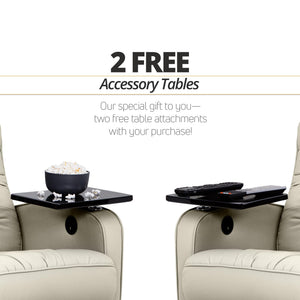 RV Double Recliner Sofa with Heat & Massage