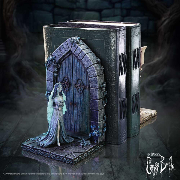 Corpse Bride Emily & Victoria Bookends – Gothic Resin Collectible Set