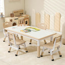 Height Adjustable Kids Table and 4 Chairs Set