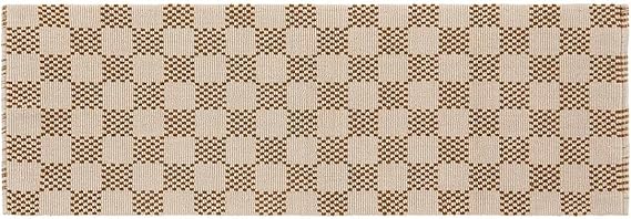 Cotton Bath Mat 24x70 – Non-Slip, Washable, Absorbent Bathroom Rug