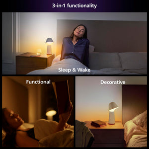 Smart Sleep & Wake-Up LED Bedside Lamp