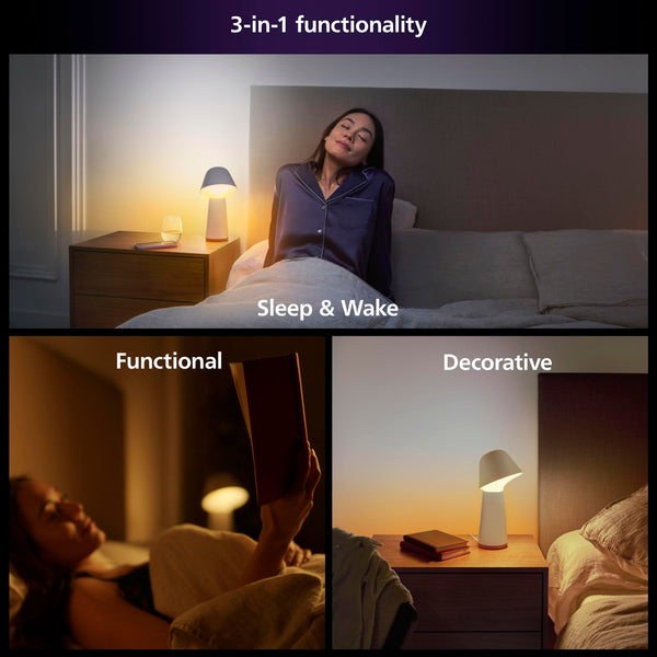 Smart Sleep & Wake-Up LED Bedside Lamp