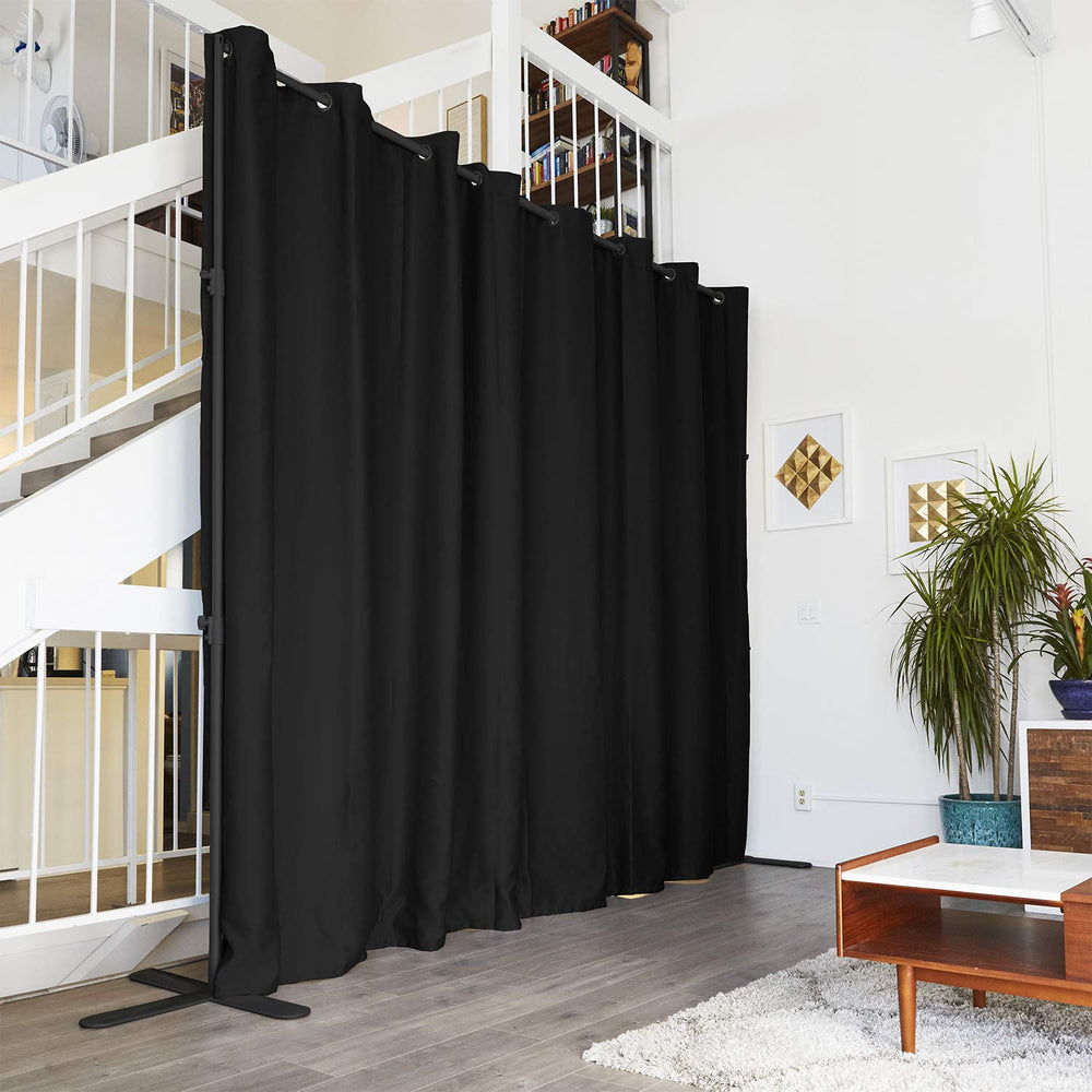 Blackout Room Divider Curtain – Floor to Ceiling, 9ft Tall x 14–18ft Wide