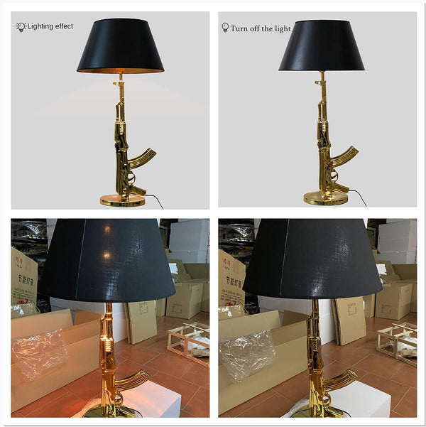AK47 Gold LED Desk Lamp