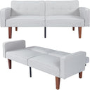 Convertible Futon Sofa Bed with Split Back