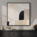 Framed Square Abstract Wall Art 24x24 Inch