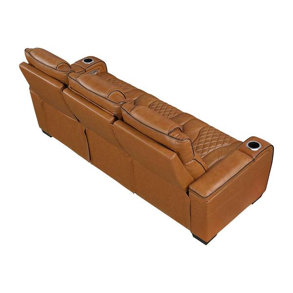 Power Reclining Sofa with Heat, Massage & Wireless Charging