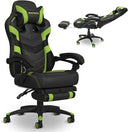 Ergonomic Gaming Chair with Footrest & Lumbar Support