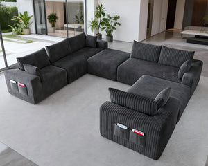 146" Modular Sectional Cloud Couch