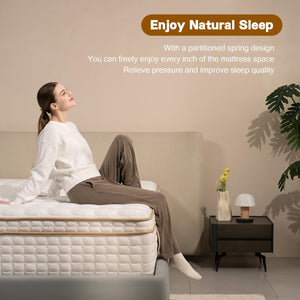 Hybrid Mattress with Memory Foam & Pocket Springs | Medium Firm