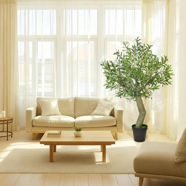 5 Ft Artificial Olive Tree Indoor