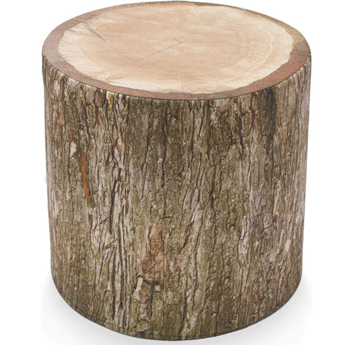 Outdoor Ottoman Pouf - Waterproof Round Footstool with Removable Cover
