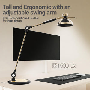 Gesture Control LED Swing Arm Desk Lamp