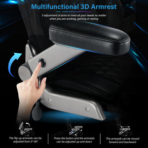 Big & Tall 700lbs Ergonomic High-Back Office Chair