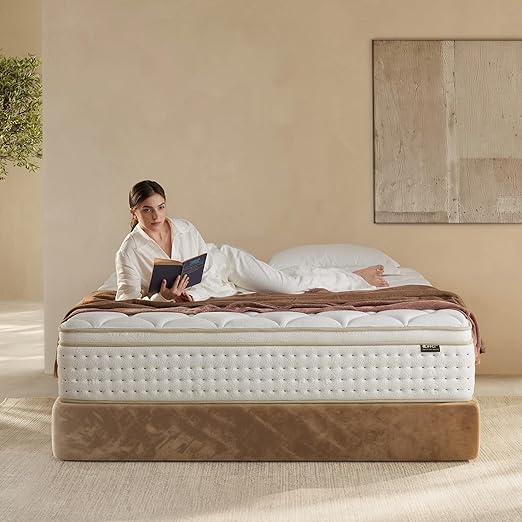 12-Inch Queen & King Hybrid Mattress with Zoned Lumbar Support