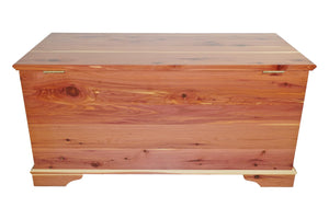 Solid Cedar Wood Blanket Storage Chest – Aromatic Hope Chest