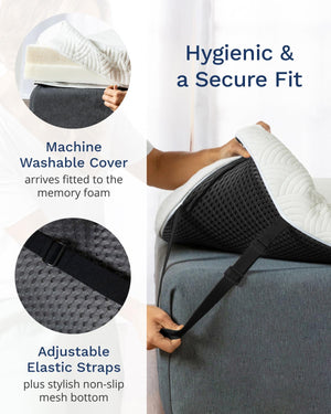 4-Inch Active Cooling Memory Foam Mattress Topper