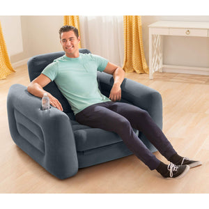 Inflatable Furniture Set – Pull-Out Sofa Bed & 2 Sleeper Chairs