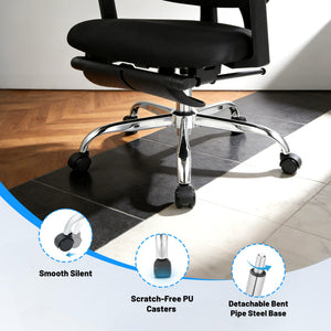 High Back Ergonomic Mesh Office Chair – 400 lbs, 4D Flip-Up Arms, Adjustable Lumbar & Headrest